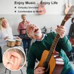 TrueSound11-Channel Rechargeable Hearing Aids for Seniors，Waterproof OTC Hearing Device with AI Noise Cancellation & Magnetic Charging Case
