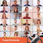 AI Translator Earbuds Real Time | 144+ Languages with 60H Playtime for iOS & Android | Language Translation Earbuds with Noise Cancellation | Translating Headphones for Business & Learning Languages