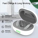 TrueSound11-Channel Rechargeable Hearing Aids for Seniors，Waterproof OTC Hearing Device with AI Noise Cancellation & Magnetic Charging Case