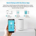 TP-Link Deco XE75 Pro AXE5400 Tri-Band WiFi 6E Mesh System - 2.5G WAN/LAN Port, Covers up to 7200 Sq.Ft, Replaces WiFi Router and Extender, AI-Driven Mesh, 6GHz Band, 3-Pack