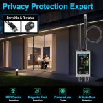 5-in-1 Multifunctional Camera Detector,Hidden Device Detector,Camera Finder Bug Detector for Comprehensive Privacy Protection