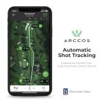 Limited Edition: Smoke Arccos Smart Sensors - Gen3+ - Golf's Best On Course Tracking System Featuring The First-Ever A.I. Powered GPS Rangefinder