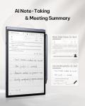 iFLYTEK AINOTE Air 2 Bundle - Black Folio Case, 8.2-inch AI Note-Taking Tablet Writing Paper Tablets, Digital Notebook with Pen, Voice-to-Text Transcription, Multi-Languages Chatgpt Support