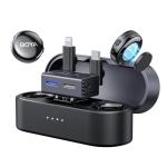 BOYA BOYALINK 3 Wireless Lavalier Microphone for iPhone/Android/Camera/PC/Tablets,AI Noise Cancellation,48kHz/24Bit Studio Sound,APP Control,984ft 30h Battery with Charging Case for Vlogging Interview