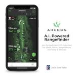 Limited Edition: Smoke Arccos Smart Sensors - Gen3+ - Golf's Best On Course Tracking System Featuring The First-Ever A.I. Powered GPS Rangefinder