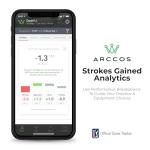 Limited Edition: Smoke Arccos Smart Sensors - Gen3+ - Golf's Best On Course Tracking System Featuring The First-Ever A.I. Powered GPS Rangefinder