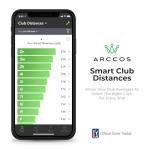 Limited Edition: Smoke Arccos Smart Sensors - Gen3+ - Golf's Best On Course Tracking System Featuring The First-Ever A.I. Powered GPS Rangefinder