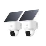 eufy Security SoloCam E30, 2 Pack, Security Cameras Wireless Outdoor, Solar Camera Outdoor Wireless, 360° Pan, AI Tracking, 2K Clarity, No Monthly Fee, Supports Only 2.4GHz