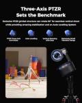 OBSBOT Tail 2 PTZR NDI Camera 4K@60FPS, Pro AI Tracking, 1/1.5" CMOS, 50MP, 5X Optical Zoom, 12X Hybrid Zoom, SDI/HDMI/IP/USB 3.0 Output, Live Streaming for Education, Conference, Worship, Live Events