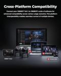OBSBOT Tail 2 PTZR NDI Camera 4K@60FPS, Pro AI Tracking, 1/1.5" CMOS, 50MP, 5X Optical Zoom, 12X Hybrid Zoom, SDI/HDMI/IP/USB 3.0 Output, Live Streaming for Education, Conference, Worship, Live Events