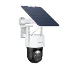 REOLINK TrackMix+Solar Panel, 4K Solar Security Cameras Outdoor with Auto Tracking, 360° Pan Tilt, 8X Hybrid Zoom, Color Night Vision, Smart AI Detection, No Subscriptions, Home Hub Compatible