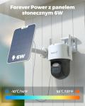 REOLINK TrackMix+Solar Panel, 4K Solar Security Cameras Outdoor with Auto Tracking, 360° Pan Tilt, 8X Hybrid Zoom, Color Night Vision, Smart AI Detection, No Subscriptions, Home Hub Compatible