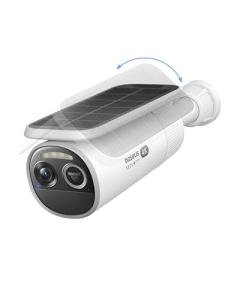 Baseus S2 4K Solar Security Cameras Wireless Outdoor - Radar+PIR Detection, AI Face Recognition, Auto Sunlight-Tracking, Color Night Vision, IP67, No Monthly Fee, Local Storage, Featured at CES 2025