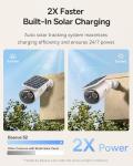 Baseus S2 4K Solar Security Cameras Wireless Outdoor - Radar+PIR Detection, AI Face Recognition, Auto Sunlight-Tracking, Color Night Vision, IP67, No Monthly Fee, Local Storage, Featured at CES 2025