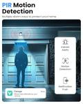 Outdoor Security Camera Wireless, 2K Battery Powered WiFi Cameras for Home Security with AI Motion Detection, Color Night Vision, Siren Alarm, 2-Way Talk, IP66 Waterproof, Cloud/SD Storage (4 Pack)