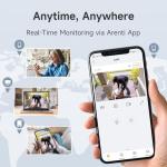 ARENTI PoE Security Camera System, 5MP PoE Cameras Outdoor with H.265 8CH NVR for Home Surveillance System, AI Detection, 2 Way Audio, No Subscription, 2TB HDD, 24/7 Recording