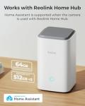 Reolink 4K/8MP Solar Security Camera Wireless Outdoor, Color Night Vision Outside Home Surveillance, 2.4/5GHz WiFi, Solar/Battery Powered, Human/Car/Animal Detection, No Extra Fee, Argus Eco Ultra Kit