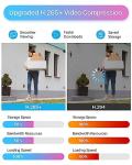 ZOSI H.265+ Home Security Camera System with AI Human Vehicle Detection, 5MP 3K Lite 8 Channel CCTV DVR Recorder and 8 x 1080p Weatherproof Bullet Camera Outdoor Indoor, 80ft Night Vision, 1TB HDD
