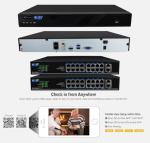 GW Security 32 Channel 12MP NVR 4K Smart AI Security Camera System with 32 x 4K (8MP) IP PoE Microphone Dome Camera, 100ft Night Vision, Face/Human/Vehicle Detection Waterproof Surveillance Camera