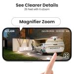 SOLIOM- 5MP Security Cameras Wireless Outdoor, No Subscription,4-Cam Pack, Solar Powered Home Security Camera with 360° Auto Tracking, Pan & Tilt, 3K Color Night Vision,5G & 2.4G Router Compatible