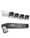 ZOSI 4K Security Camera System with Night Vision