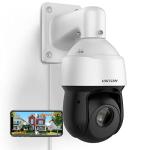 4K 8MP Auto Tracking PTZ PoE IP Camera with Optical 25x Motorized 5mm–125mm Lens,Human Vehicle Detection,AI Face Detection, 328ft IR Night Vision,Two-Way Talk,Perimeter Protection,SMD 4.0 Quick