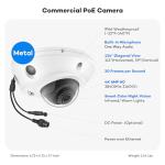 ONWOTE 12MP NVR 32 Channel Security Camera System, Face Recognition& AcuSearch, 32x 4K 8MP Vandal-Proof PoE IP Cameras, AI Color Night, 32CH Commercial NVR 8TB, 4 HDD Ports Support 40TB, Business CCTV