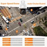 4K 8MP Auto Tracking PTZ PoE IP Camera with Optical 25x Motorized 5mm–125mm Lens,Human Vehicle Detection,AI Face Detection, 328ft IR Night Vision,Two-Way Talk,Perimeter Protection,SMD 4.0 Quick