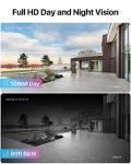 ZOSI H.265+ 16CH Security Camera System with AI Human Vehicle Detection, 16CH DVR with 4TB HDD for 7/24 Record, 16 x 1080p CCTV Camera Outdoor Indoor with 80ft Night Vision°Wide Angle, 90°Wide Angle