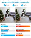 ZOSI 1080p 16 Channel Security Camera System Outdoor with AI Human Vehicle Detect, 12 x 2MP Weatherproof Surveillance CCTV Bullet Dome Camera, H.265+ DVR, 2TB HDD, 80ft Night Vision, 90° View Angle