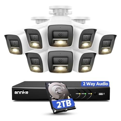 ANNKE 8-Channel Security Camera System with Audio
