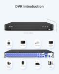 ANNKE 32CH H.265+ 3K Lite Security AI Digital Video Recorder with Human/Vehicle Detection, 5-in-1 CCTV DVR for Home/Business Surveillance Camera System, 24/7 Recording, P2P Technology, NO Hard Drive