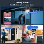 [WiFi 6 & 10X Zoom] XMARTO Wireless PTZ Security Camera System Outdoor with 10X Zoom and AI Auto Tracking, 2K HD Dual-Lens Cameras, 12" LCD Monitor NVR/DVR and 1TB HDD Included