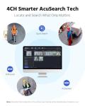 ANNKE 2MP Two-Way Audio Security Camera System, 8CH 3K Lite DVR, 8pcs 1080P CCTV White Wired Cams with Color Night Vision, AI Motion Detection, Smart AcuSearch, 2TB HDD for Outdoor Home Surveillance