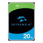 Seagate Skyhawk AI 20TB Video Internal Hard Drive HDD – 3.5 Inch SATA 6Gb/s 512MB Cache for DVR NVR Security Camera System with in-House Rescue Services (ST20000VE003)