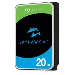 Seagate Skyhawk AI 20TB Video Internal Hard Drive HDD – 3.5 Inch SATA 6Gb/s 512MB Cache for DVR NVR Security Camera System with in-House Rescue Services (ST20000VE003)