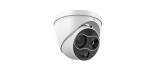 EmpireTech IPC-TPC124X-AI Thermal Camera 4MP 1/2.7'' CMOS Mini Hybrid Turret Smart AI IP Camera,Visible and Thermal Channels Dual Image Fusion,IPC-TPC124X-AI S2 (2mm (Thermal and Visible 2mm))