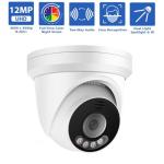 GW Security 16 Channel NVR UltraHD 12MP 6K @30FPS Face/Human/Vehicle Detection Security Camera System with 8 x 12MP IP Two-Way Audio Smart AI Dome Cameras, Color Night Vision, Outdoor/Indoor Camera