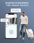 REOLINK 12MP PoE Security Camera System, 8pcs H.265 12MP Security Cameras, Person Vehicle Pet Detection, Two-Way Talk, Spotlights Color Night Vision, 16CH NVR with 4TB HDD, RLK16-1200D8-A