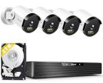 LITYMOL 4-Camera 3K Home Security System