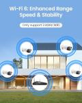 ZOSI 8CH Wireless Security Camera System 960P