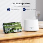 ANSQUE 2K Security Cameras Wireless Outdoor, Color Night Vision, 365-Day Battery Life, No Subscription, Local Storage, Two-Way Audio, Solar Powered, Custom Alarm Zones, 4 Cam Kit
