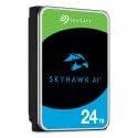 Seagate Skyhawk AI 24TB Video Internal Hard Drive HDD – 3.5 Inch SATA 6Gb/s 512MB Cache for DVR NVR Security Camera System with in-House Rescue Services (ST24000VE002)