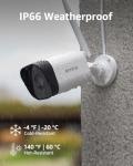 ANNKE Wireless Camera System, 16CH Expandable 4K Security NVR, 8Pcs 3MP Outdoor Cameras, 2-Way Audio, Dual-Band WiFi, Human Detection, IP66 Waterproof, 2TB HDD, Compatible with Alexa, 24/7 Protection