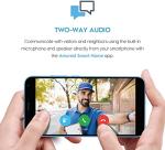 Amcrest 4MP Video Doorbell Camera Pro, Outdoor Smart Home 2.4GHz and 5GHz Wireless WiFi, Micro SD Card, AI Human Detection, IP65 Weatherproof, 2-Way Audio, 164º Wide-Angle Wi-Fi AD410