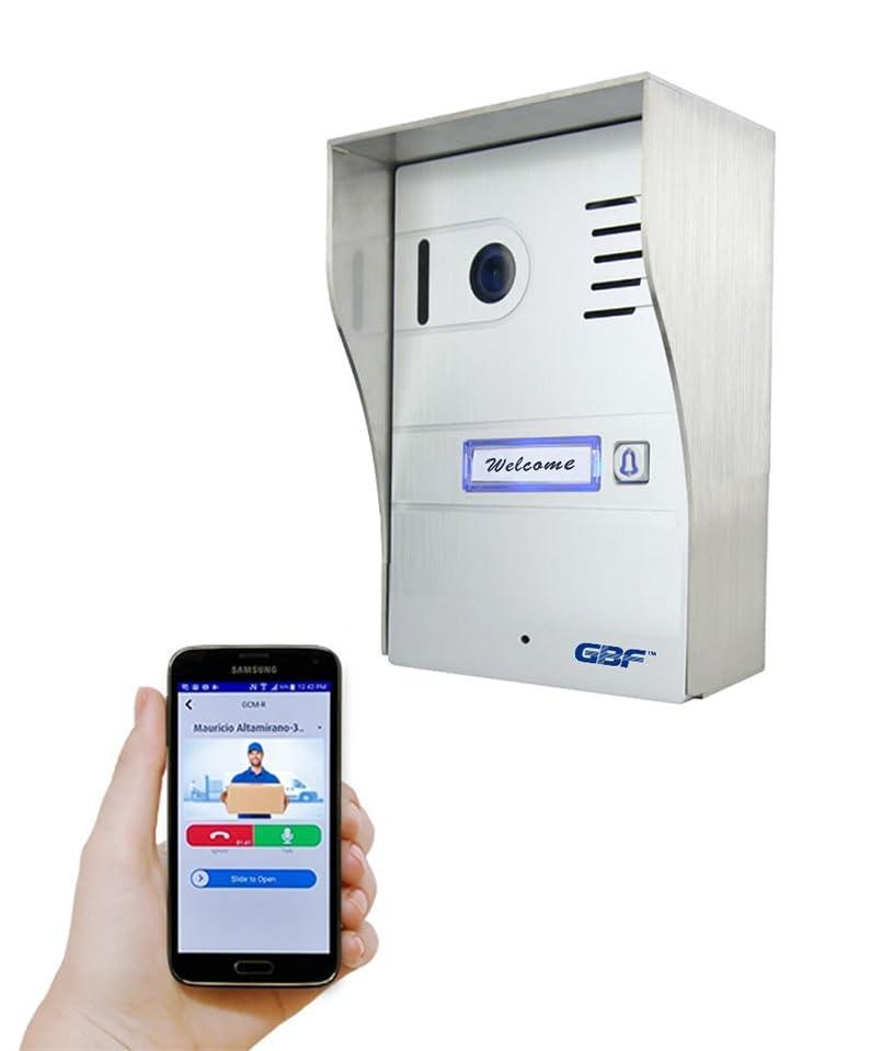 GBF Smart Video Door Phone & Doorbell Smart Intercom System (PL963M-POE)- 1080P Camera, Built in POE, Control Two Locks remotely, Timed Unlock