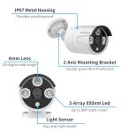 WERPOWER 8-Channel 4K POE Security Camera System
