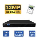 16 Channel 4K AI Security Camera System