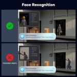 ONWOTE 12MP NVR 32 Channel Security Camera System, Face Recognition& AcuSearch, 32x 4K 8MP Vandal-Proof PoE IP Cameras, AI Color Night, 32CH Commercial NVR 8TB, 4 HDD Ports Support 40TB, Business CCTV