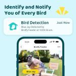NETVUE Smart Bird Feeder with Camera and Motion Detection